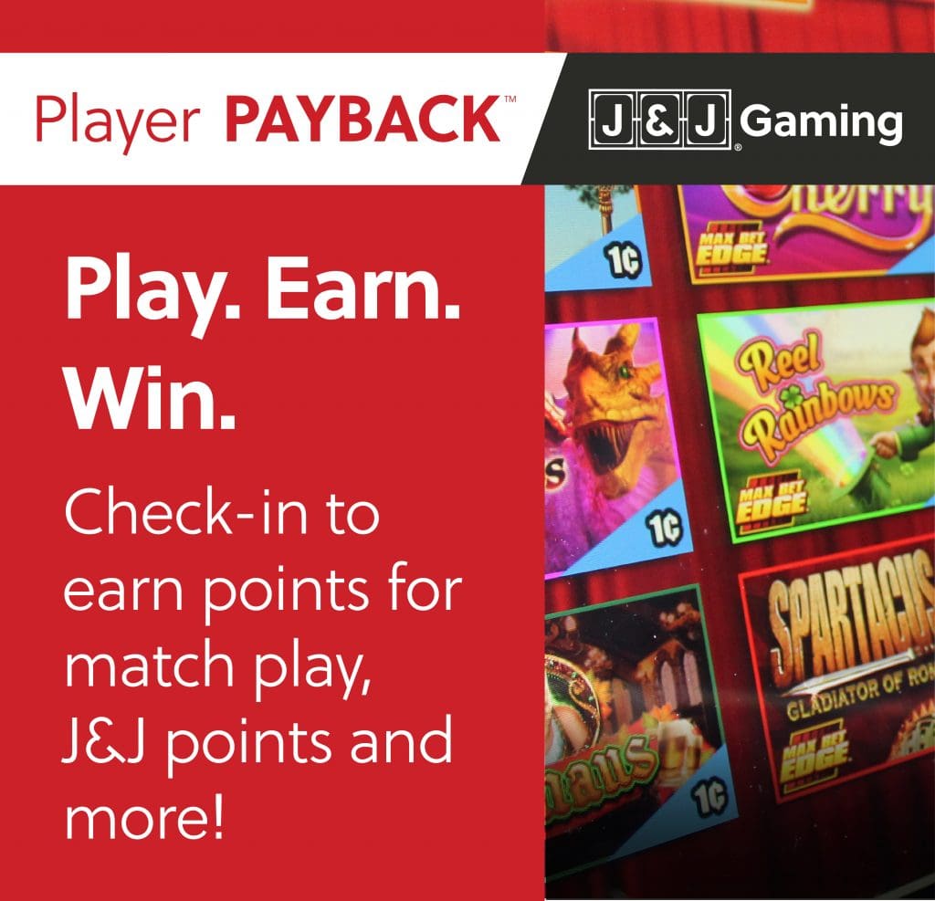 j&j gaming player payback